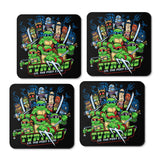 Turtle Pilgrim - Coasters