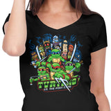 Turtle Pilgrim - Women's V-Neck