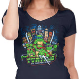 Turtle Pilgrim - Women's V-Neck