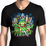 Turtle Pilgrim - Men's V-Neck