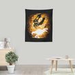 Tyrannosaurus Silhouette - Wall Tapestry