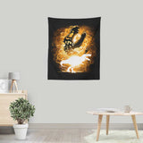 Tyrannosaurus Silhouette - Wall Tapestry