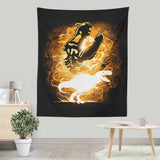 Tyrannosaurus Silhouette - Wall Tapestry