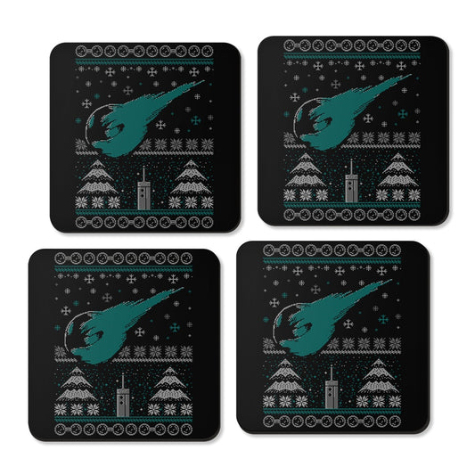 Ugly Fantasy Sweater - Coasters