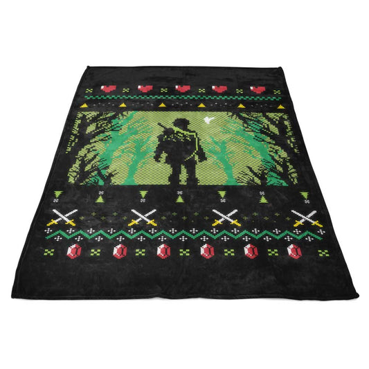 Ugly Hero Sweater - Fleece Blanket