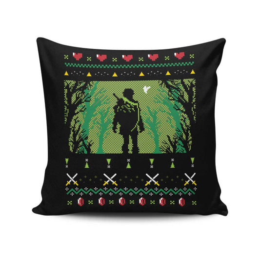 Ugly Hero Sweater - Throw Pillow