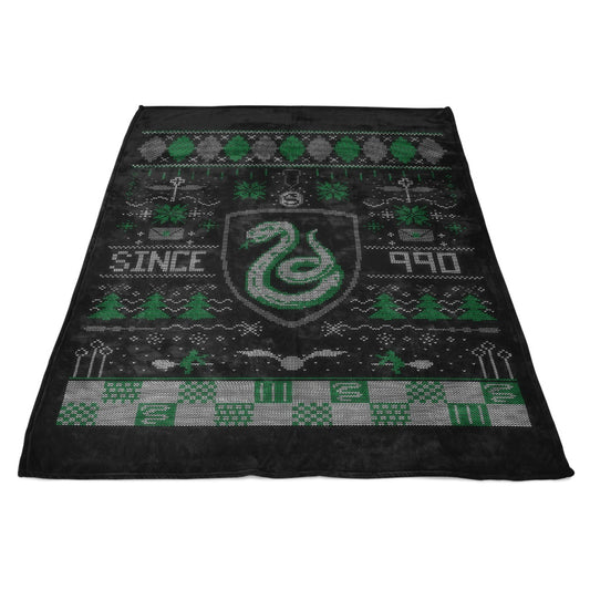 Ugly Serpent Sweater - Fleece Blanket