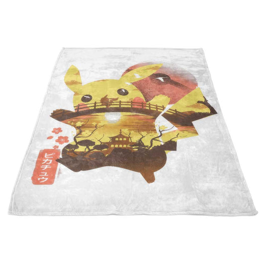 Ukiyo Electric - Fleece Blanket