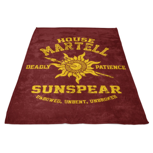 Unbowed. Unbent. Unbroken. - Fleece Blanket