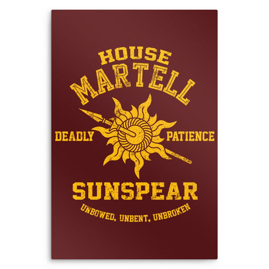 Unbowed. Unbent. Unbroken. - Metal Print