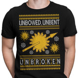 Unbowed. Unwrapped. Unbroken. - Men's Apparel