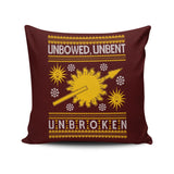 Unbowed. Unwrapped. Unbroken. - Throw Pillow