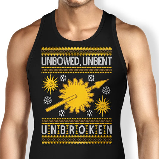 Unbowed. Unwrapped. Unbroken. - Tank Top