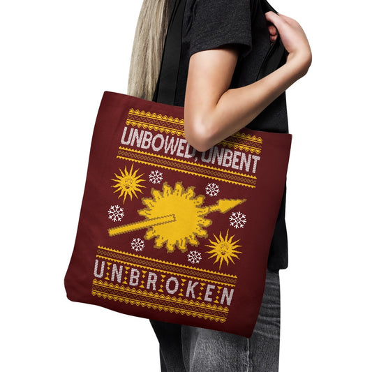 Unbowed. Unwrapped. Unbroken. - Tote Bag