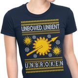 Unbowed. Unwrapped. Unbroken. - Women's Apparel