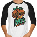 Uncle Pete's Pizza Pit - 3/4 Sleeve Raglan T-Shirt