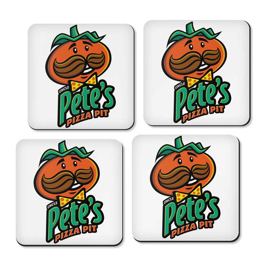 Uncle Pete's Pizza Pit - Coasters