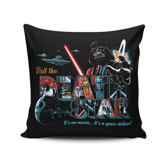 Visit a Space Station - Throw Pillow