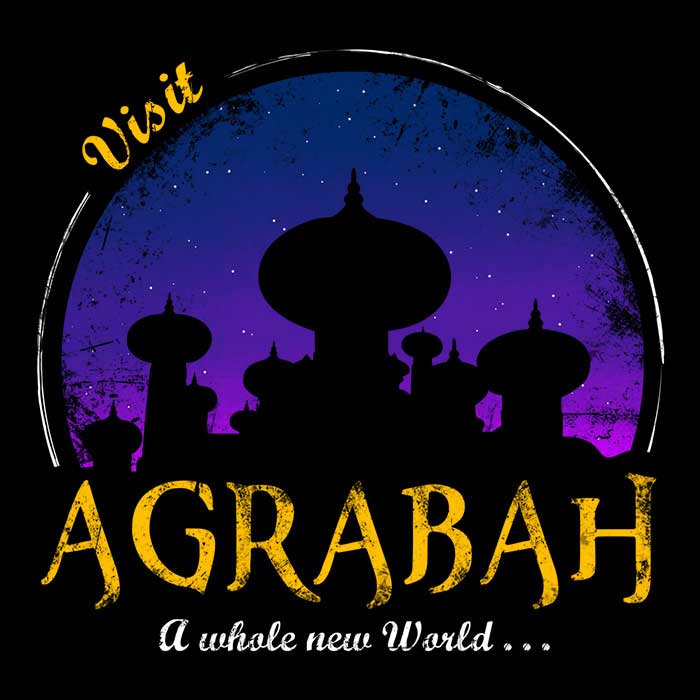 Visit Agrabah - Wall Tapestry