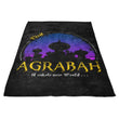 Visit Agrabah - Fleece Blanket