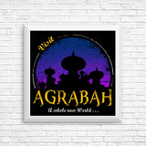 Visit Agrabah - Posters & Prints