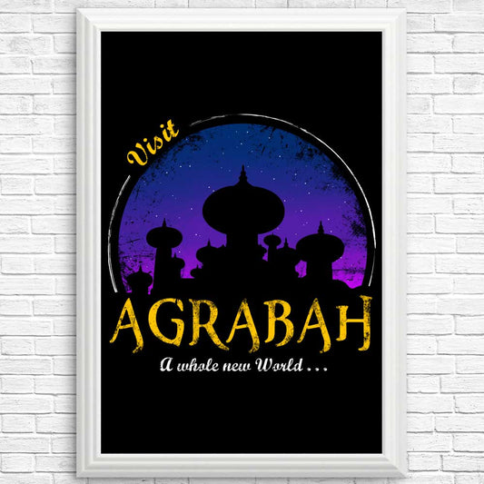 Visit Agrabah - Posters & Prints