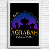 Visit Agrabah - Posters & Prints