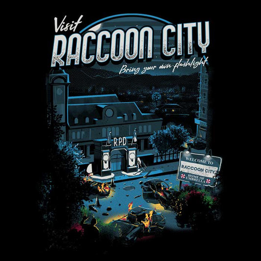 Visit Raccoon City - Mousepad