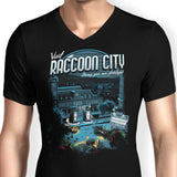 Visit Raccoon City - Men's V-Neck