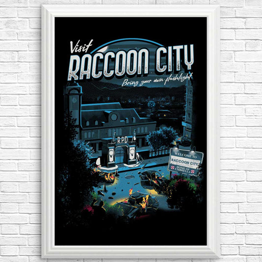 Visit Raccoon City - Posters & Prints