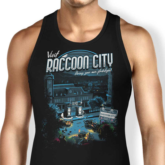 Visit Raccoon City - Tank Top