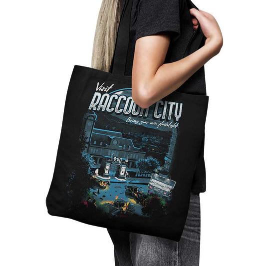 Visit Raccoon City - Tote Bag