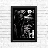 W-I-C-K (Alt) - Posters & Prints