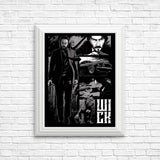 W-I-C-K (Alt) - Posters & Prints