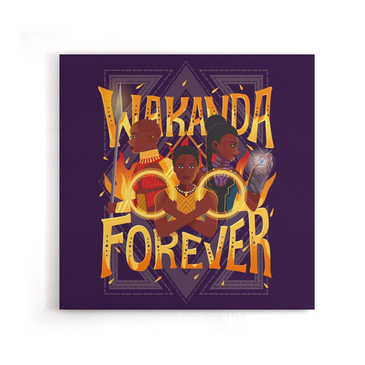 Wakanda Forever - Canvas Print