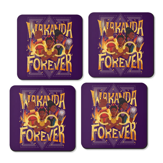 Wakanda Forever - Coasters