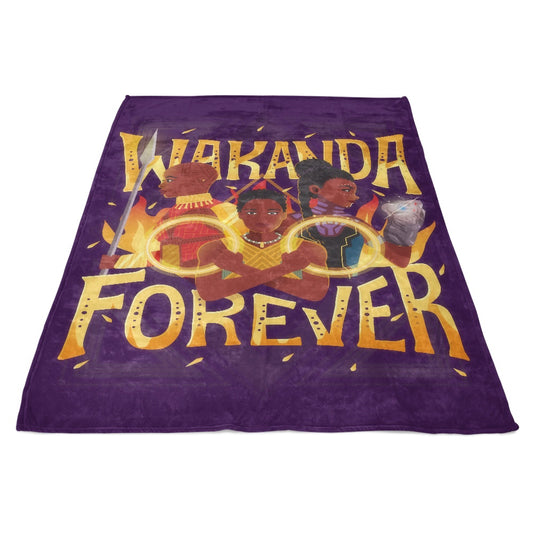 Wakanda Forever - Fleece Blanket