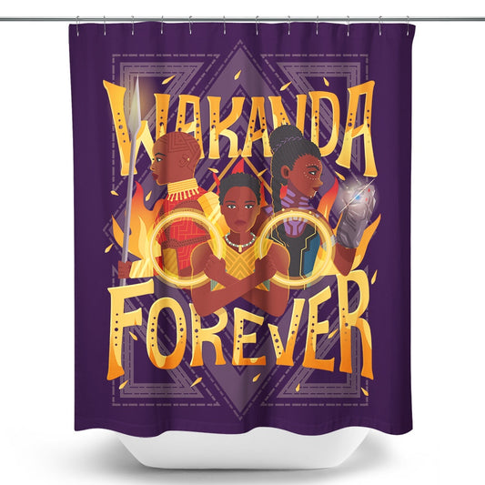 Wakanda Forever - Shower Curtain