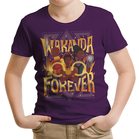 Wakanda Forever - Youth Apparel