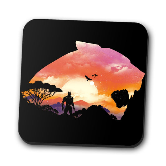 Wakanda Sunset - Coasters