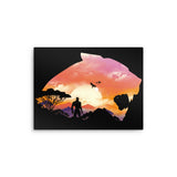 Wakanda Sunset - Metal Print