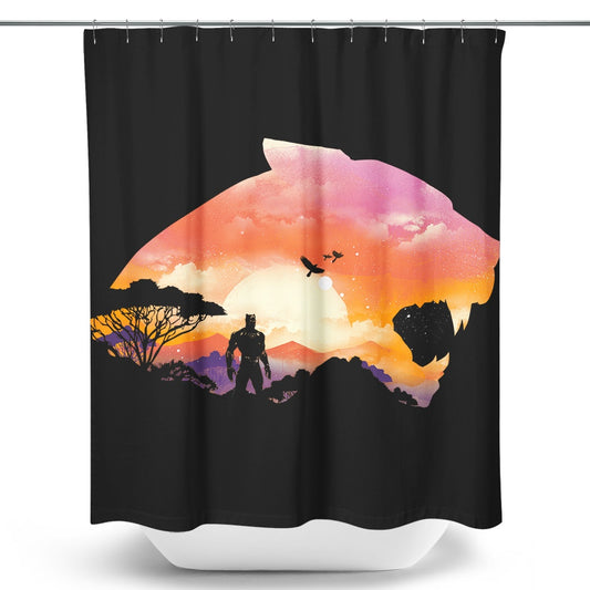 Wakanda Sunset - Shower Curtain