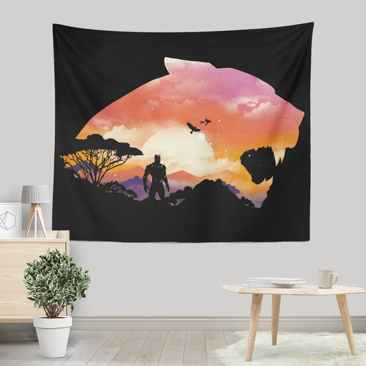 Wakanda Sunset - Wall Tapestry