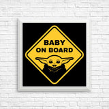 Wamp Rat on Board - Posters & Prints