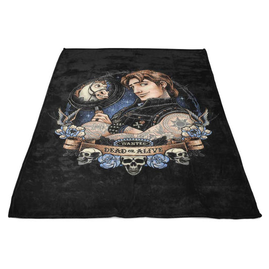 Wanted Dead or Alive - Fleece Blanket