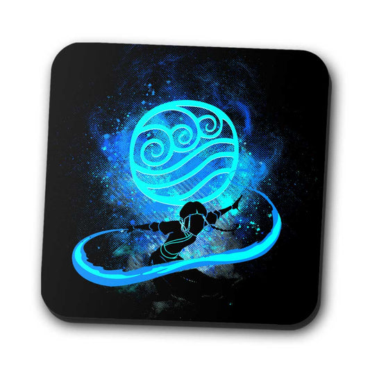 Water Bender Art - Coasters