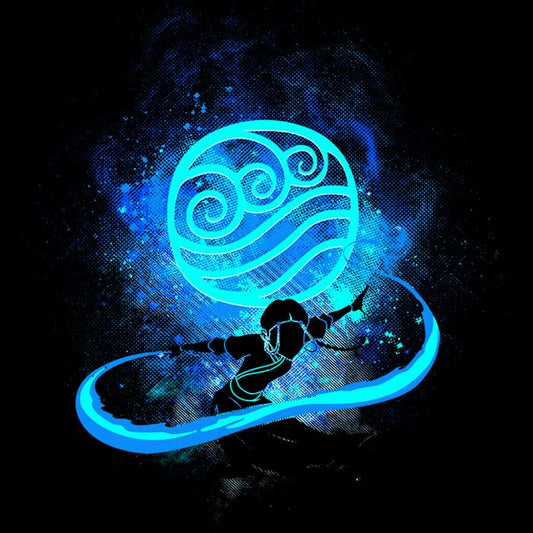 Water Bender Art - Mousepad