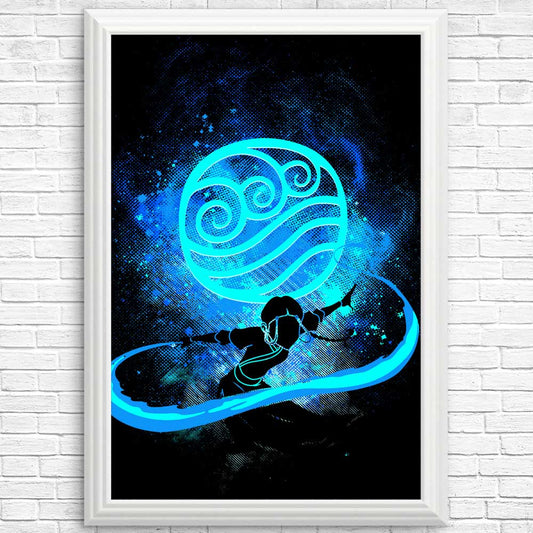 Water Bender Art - Posters & Prints