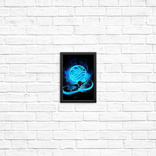 Water Bender Art - Posters & Prints