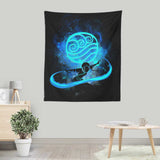 Water Bender Art - Wall Tapestry